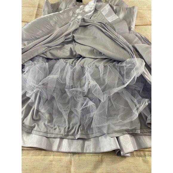NWT Torrid WOmen's Lavender Satin Fit And Flare Dress - 22 - Picture 12 of 14